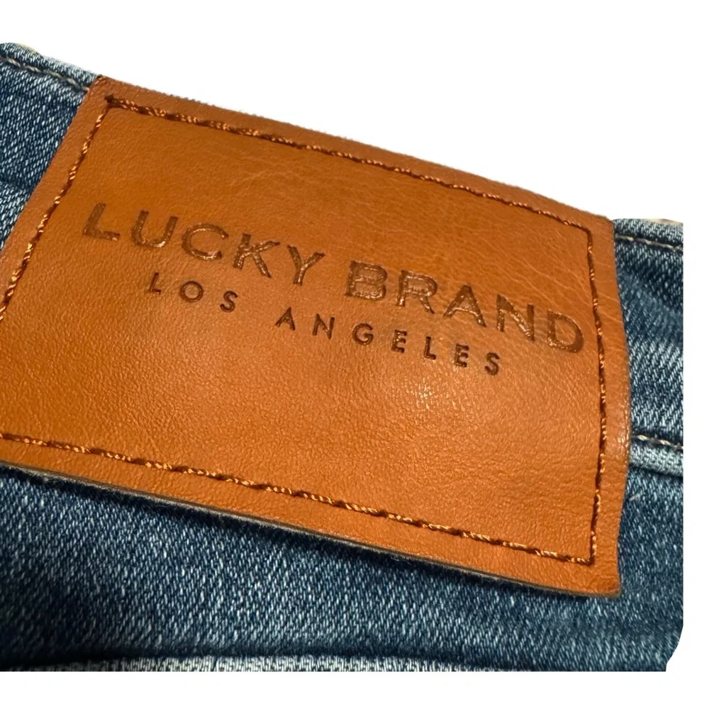 Lucky Brand Bridgette High Rise Skinny Jeans Denim Blue Los Angeles - Picture 3 of 7